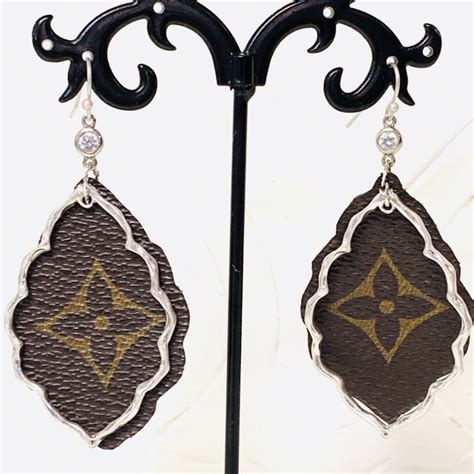 louis vuitton lockit earrings|Louis Vuitton earrings for sale.